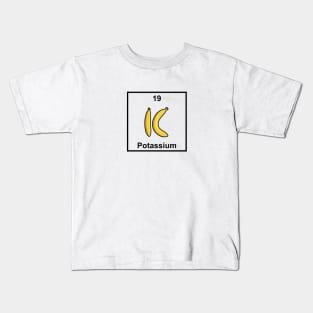 Potassium Element Banana Kids T-Shirt